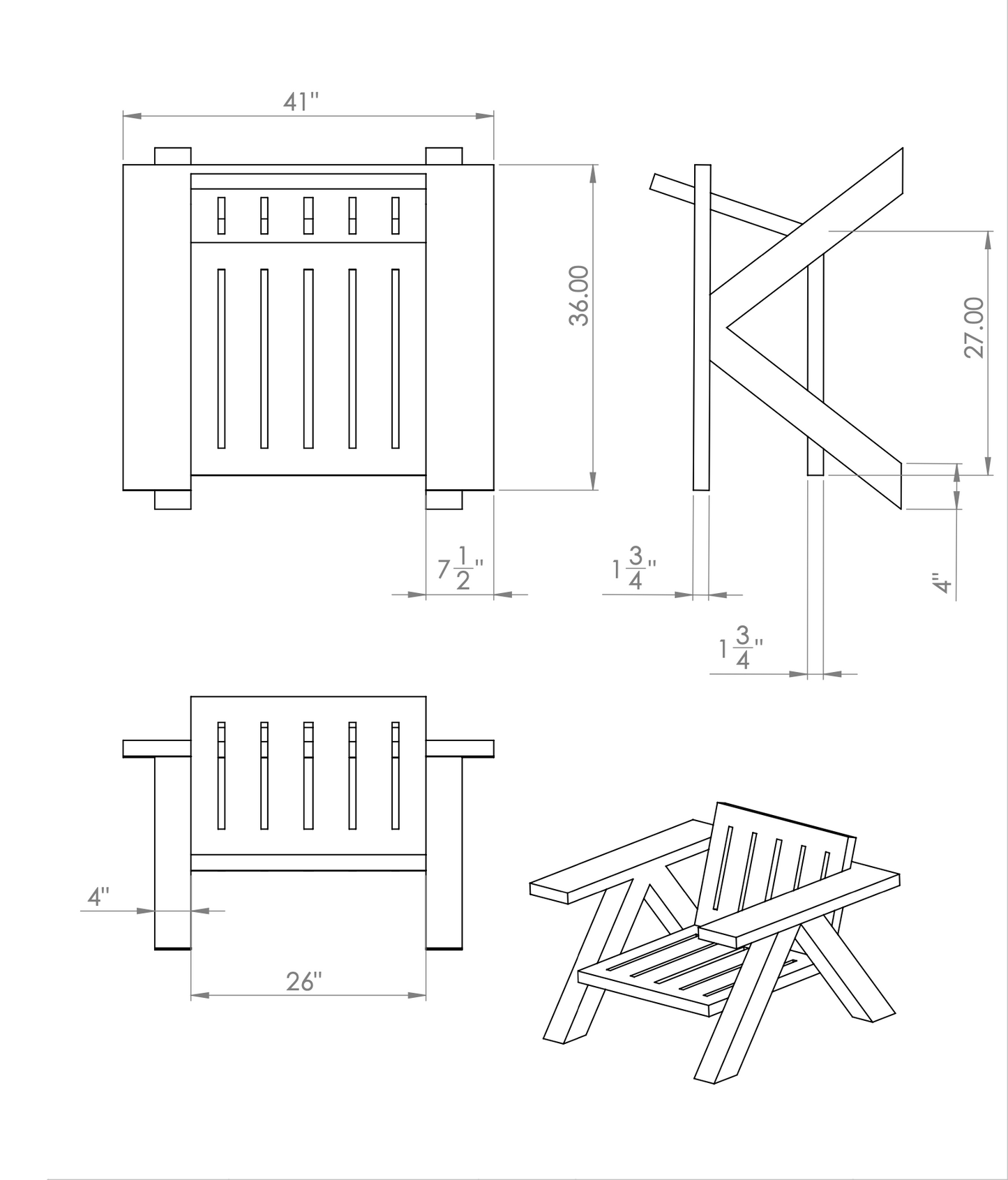 TTR Lounge Chair