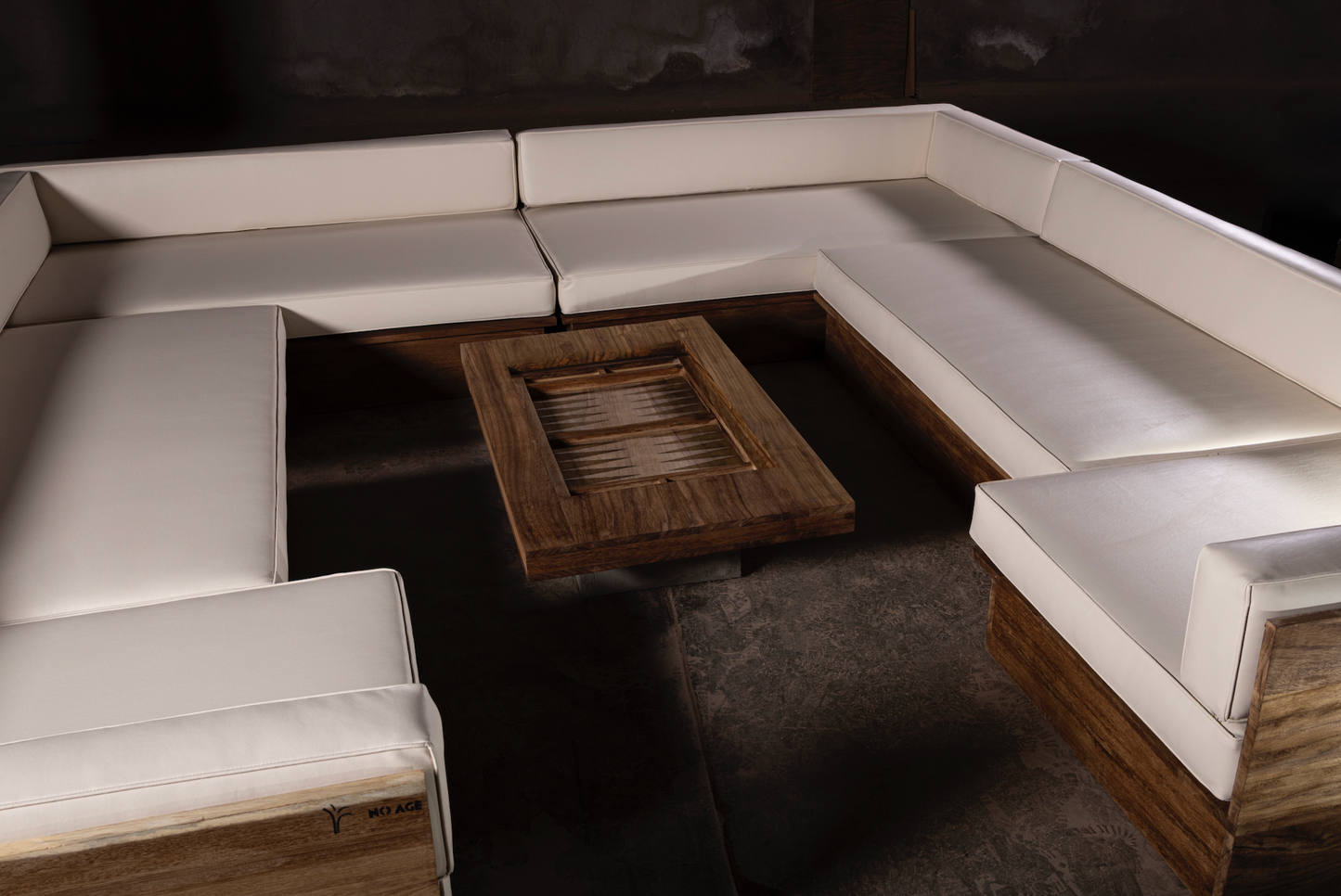 Parota Exterior U-shaped Sectional Sofa