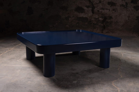 017 Navy Lacquer Coffee Table