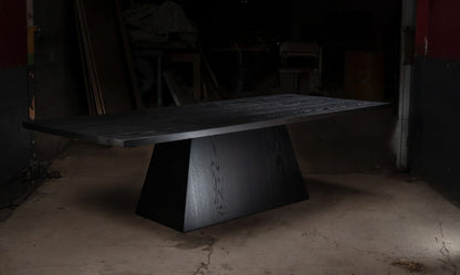 Brutal Natural Red Oak Dining Table