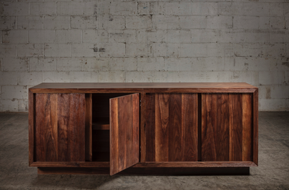 Brutal Walnut Sideboard