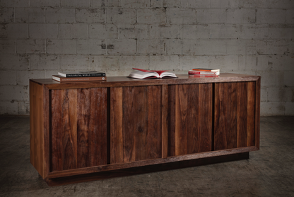 Brutal Walnut Sideboard