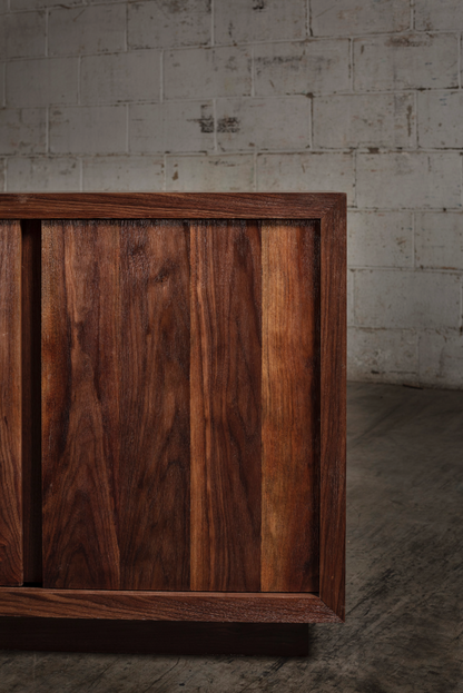 Brutal Walnut Sideboard