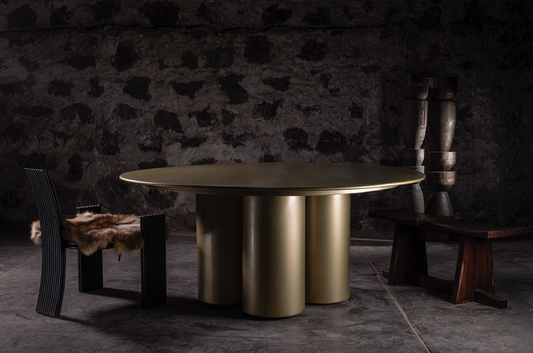 014 Steel Dining Table