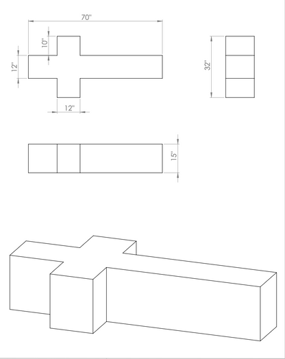 Mesa de centro de 1983
