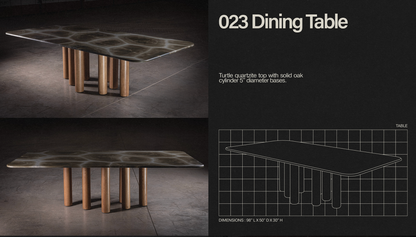 023 Stone Dining Table