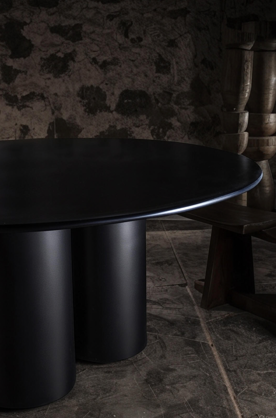 014 Steel Dining Table