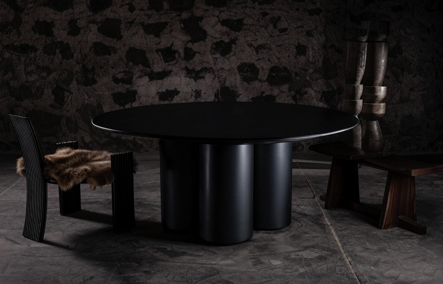 014 Steel Dining Table