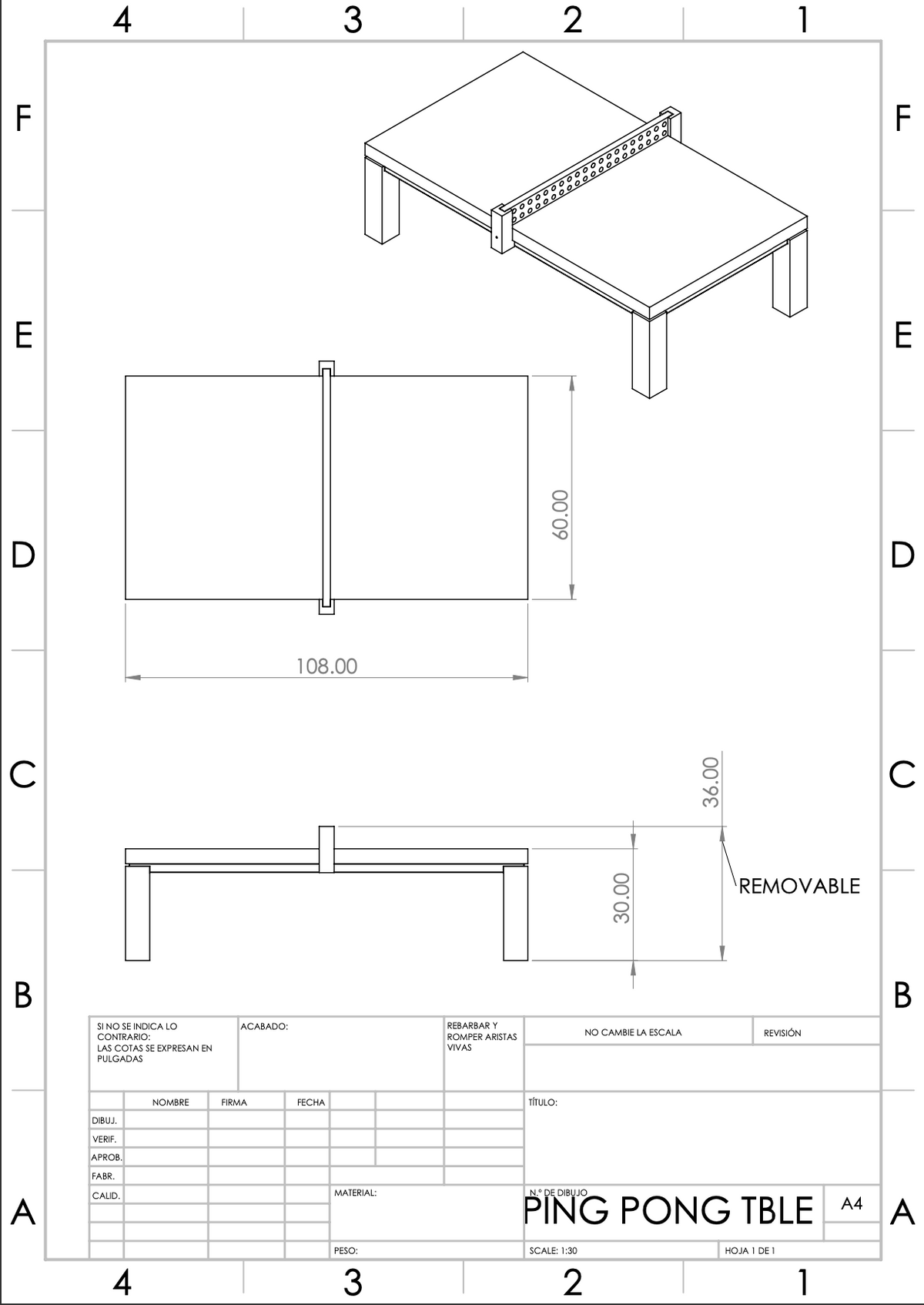Black Oak and Teak, Dining / Ping Pong Table & Benches