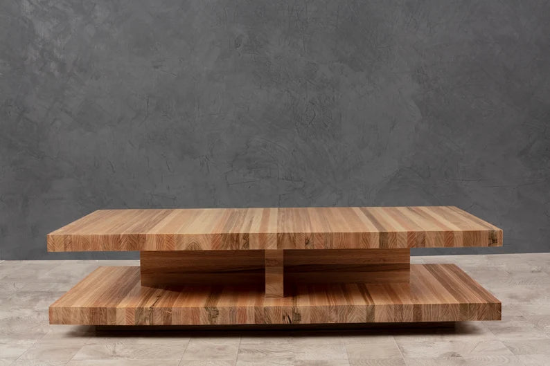 Floating Oak Coffee Table