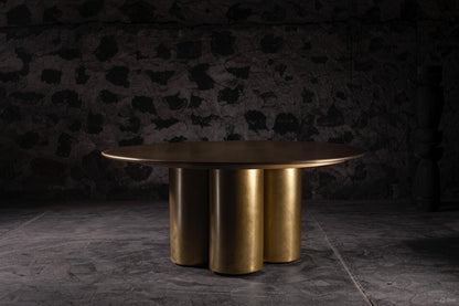 014 Steel Dining Table